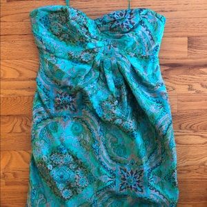 Jcrew Strapless Cocktail Dress